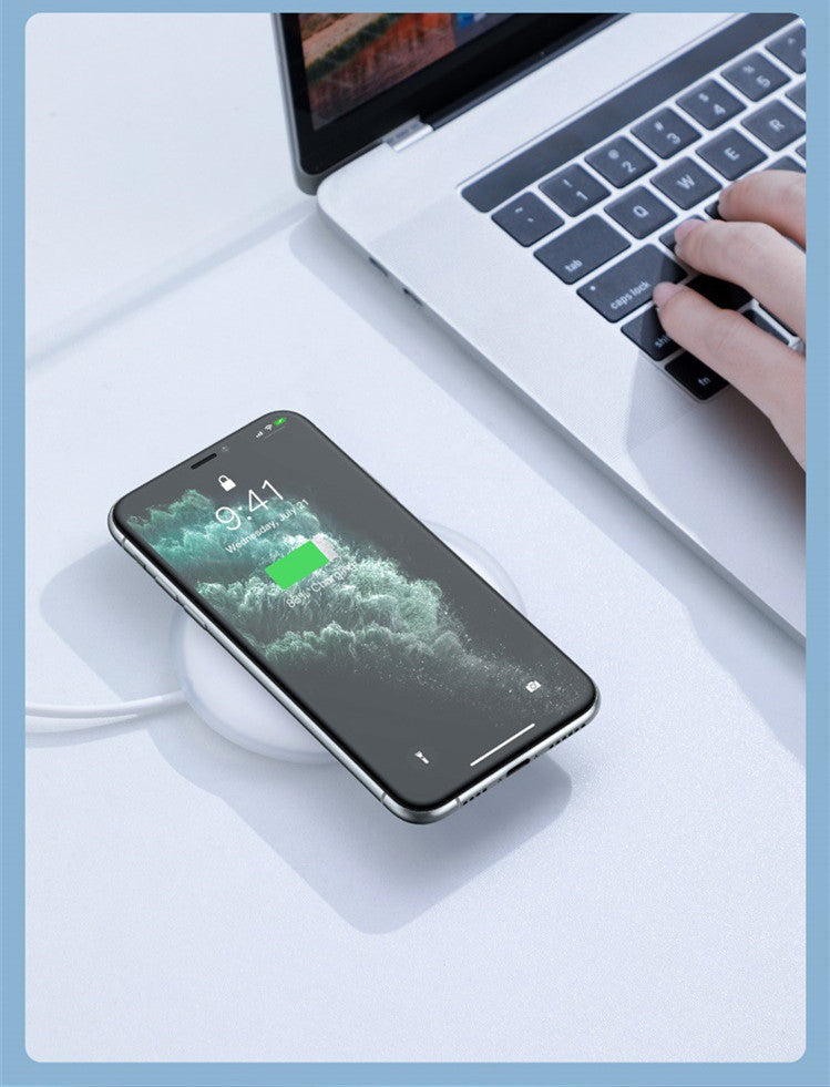 Round Mobile Phone Fast Charging Wireless Charger