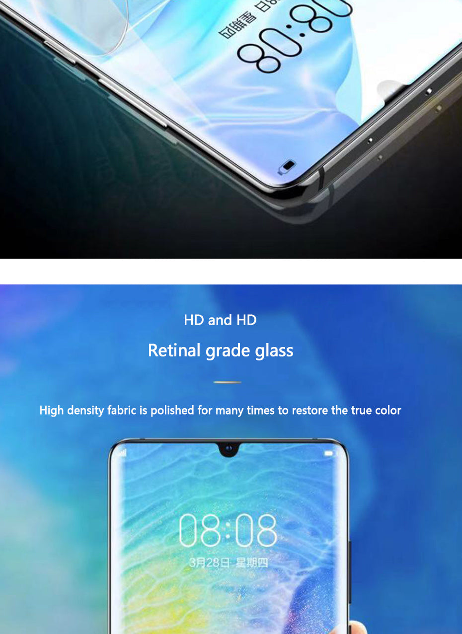 3Pcs Hydrogel Film Screen Protector For Huawei P30 Pro P20 P10 P50 P Smart Z Mate 20 Honor 10 Lite 9 9X 8X Protective Film