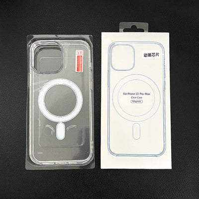 Transparent Acrylic Magnetic Phone Case Wireless Charger