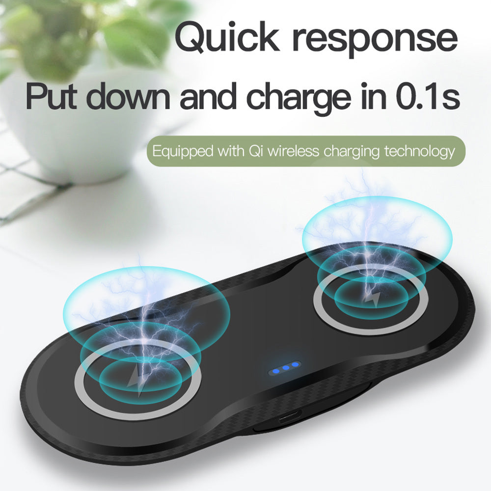 Wireless Charger Dual Mobile Phone Charger