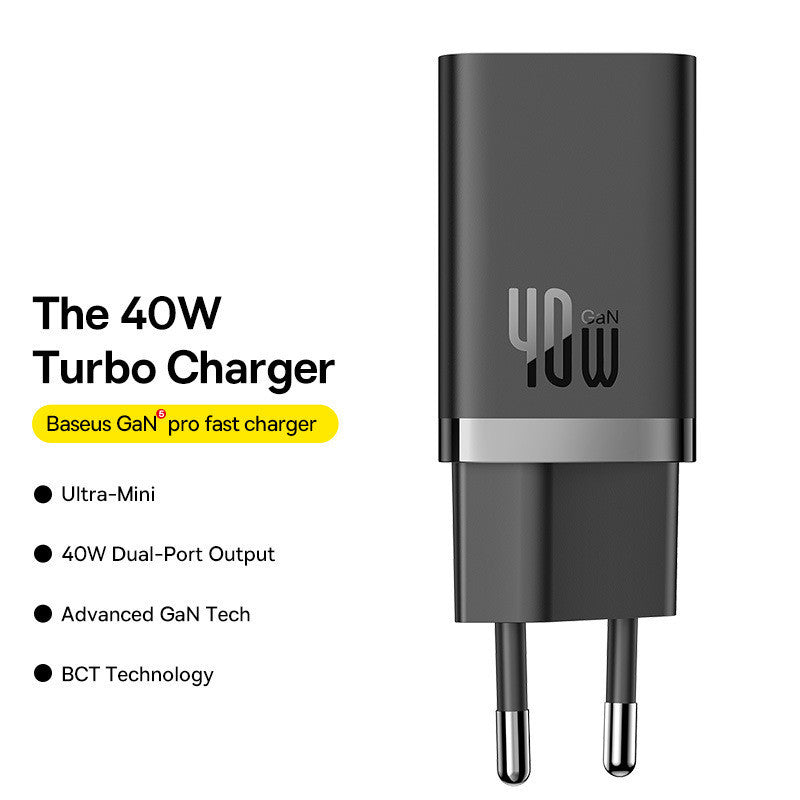 Dual-port Fast Charging Mobile Phone Charger