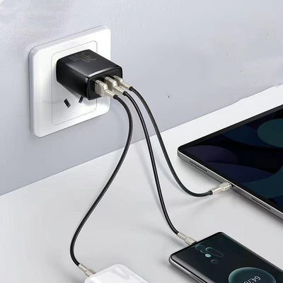 Multi-port Mobile Phone Charger Mini Portable