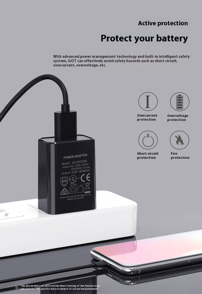 5V1A 5V2A Australian Standard Mobile Phone Charger Australia Universal Phone